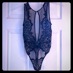 Black Lace Victoria’s Secret Teddy